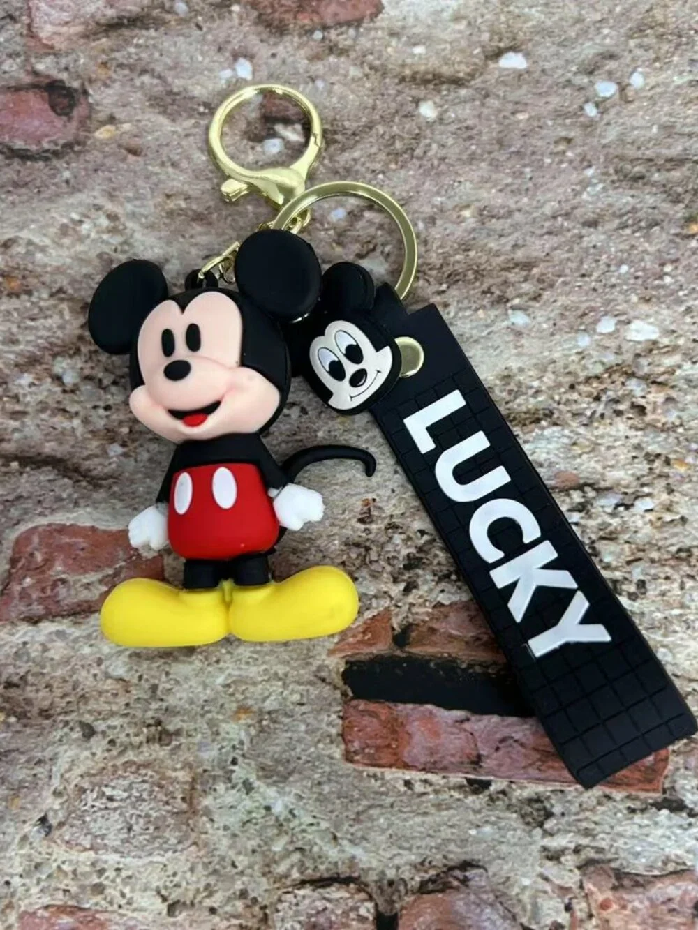 NO.449 Classic cartoon Mickey Mouse keychain pendantV